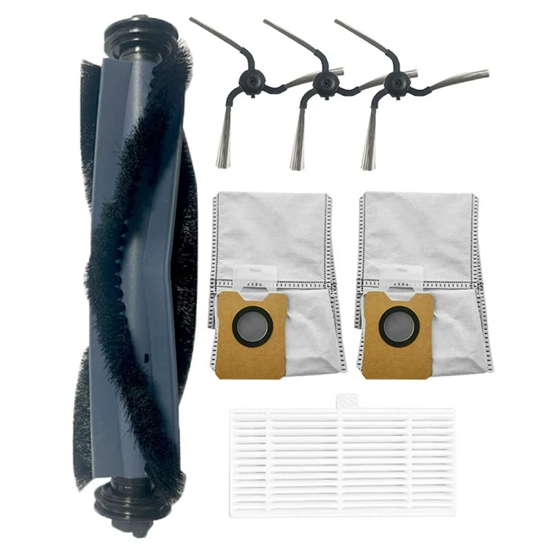 

-A90P For Eufy C10 Robot Vacuum Replacement Parts Main Brush Hepa Filter Side Brush Dust Bag Vacuum Replacement Parts