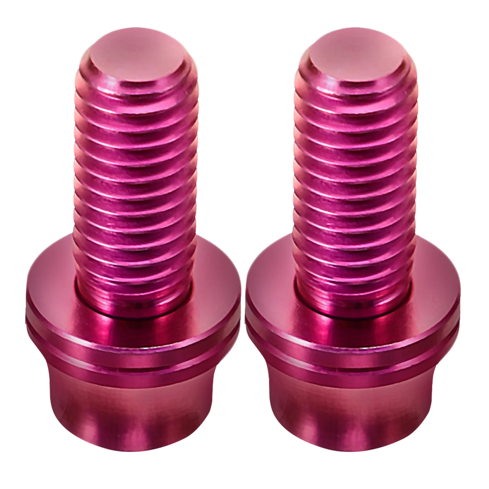 

2Sets Bike Water Bottle Cage Bolts Titanium Alloy Bolt Washer Kit Bottle Holder Screws Bike Supplies M5 Titanium Bolt and Washer