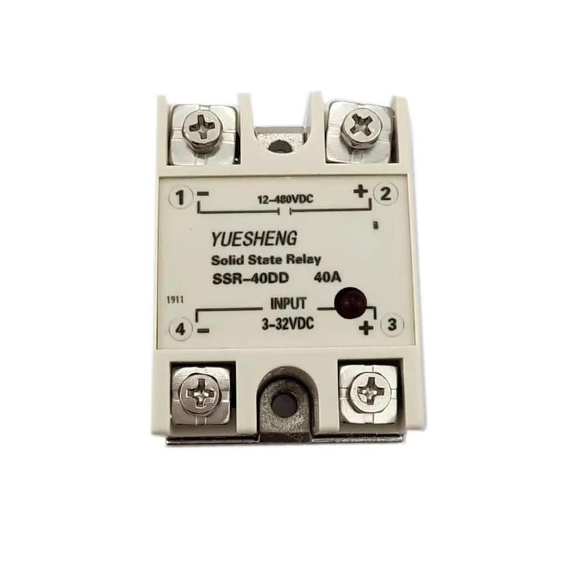 DC Controller DC Solid State Relay SSR-40DD DC Relay 480V 10A 20A 30A 40A 60A 80A Smooth Start of the Motor Soft Starter