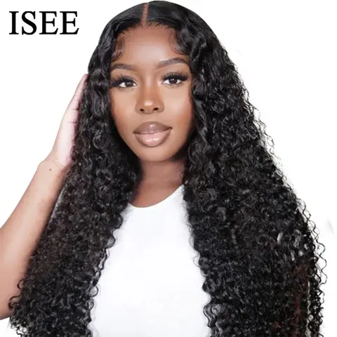 Mongolian Kinky Curly Lace Wig 7x5 HD ISEE