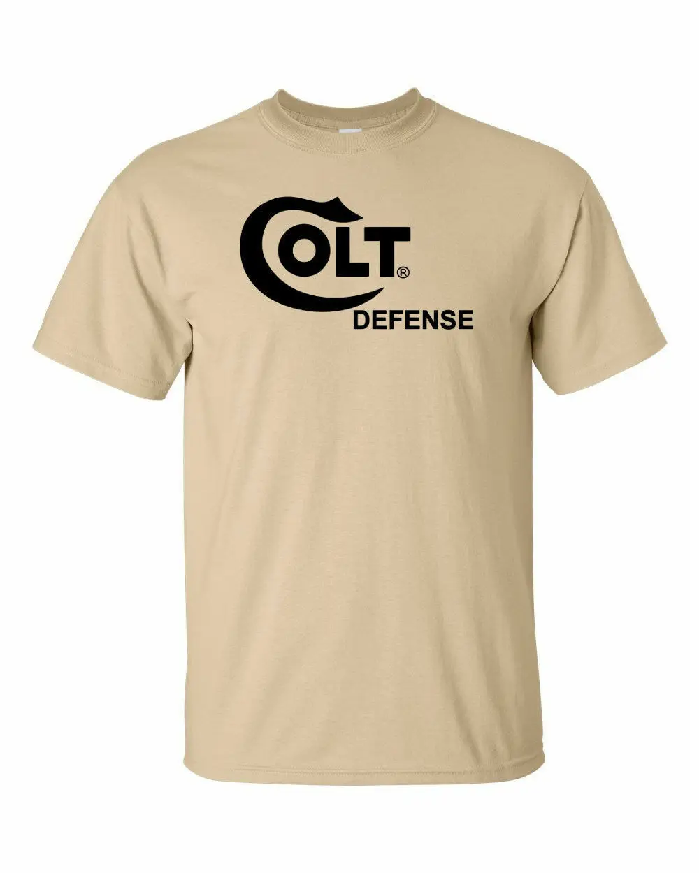 Colt Defense Black Logo T Shirt 2nd Amendment Pro Gun Firearms Rifle Pistol