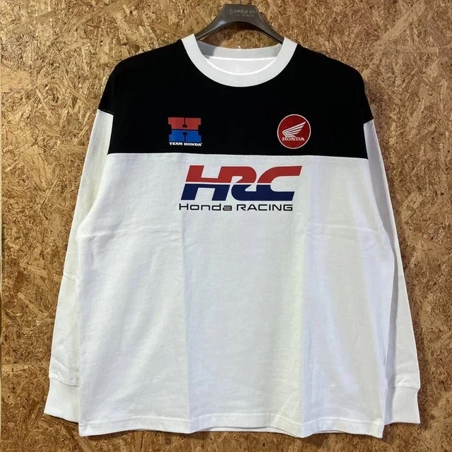 

Classic Honda Printed Long Sleeve Jersey for Outdoor Off-Road Motorcycle and Mountain Bike Downhill Extreme Sports