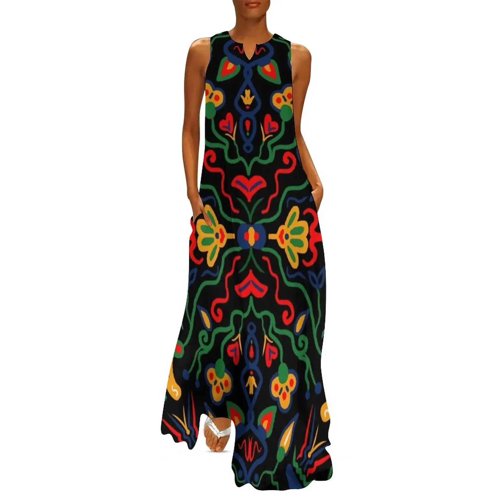 

Truck Art- Black Long Dress elegant dresses plus sizes ceremony dresses wedding dresses for parties summer women's suit Dress