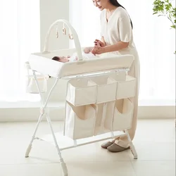 Multi Functional Changing Table for Baby Care Tables,Foldable and Portable Newborn Diaper Changing Bed Baby Changer Diaper Table