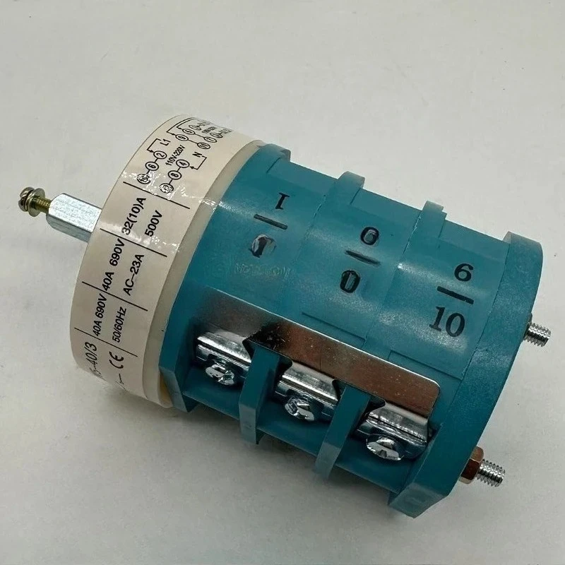 1PC Tire Machine Accessory Tire Removal Machine Switch Tire Picker Reverse Switch 40A Blue