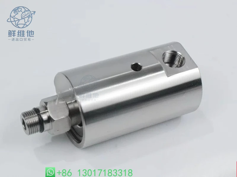 

360 Degree Stainless Steel Hydraulic Oil Rotary Joint High Pressure Air Conduction/water/oil/high Cleaning Pipeline