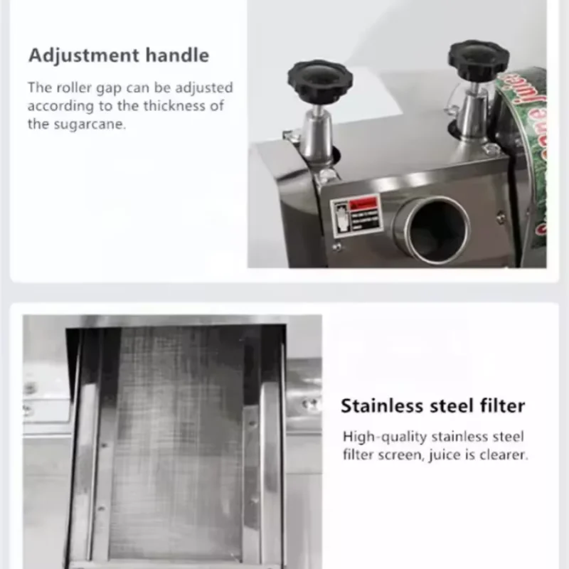 Low Price Sugarcane juicer Juice Machine Sugarcane Commercial Sugar Cane Juicer