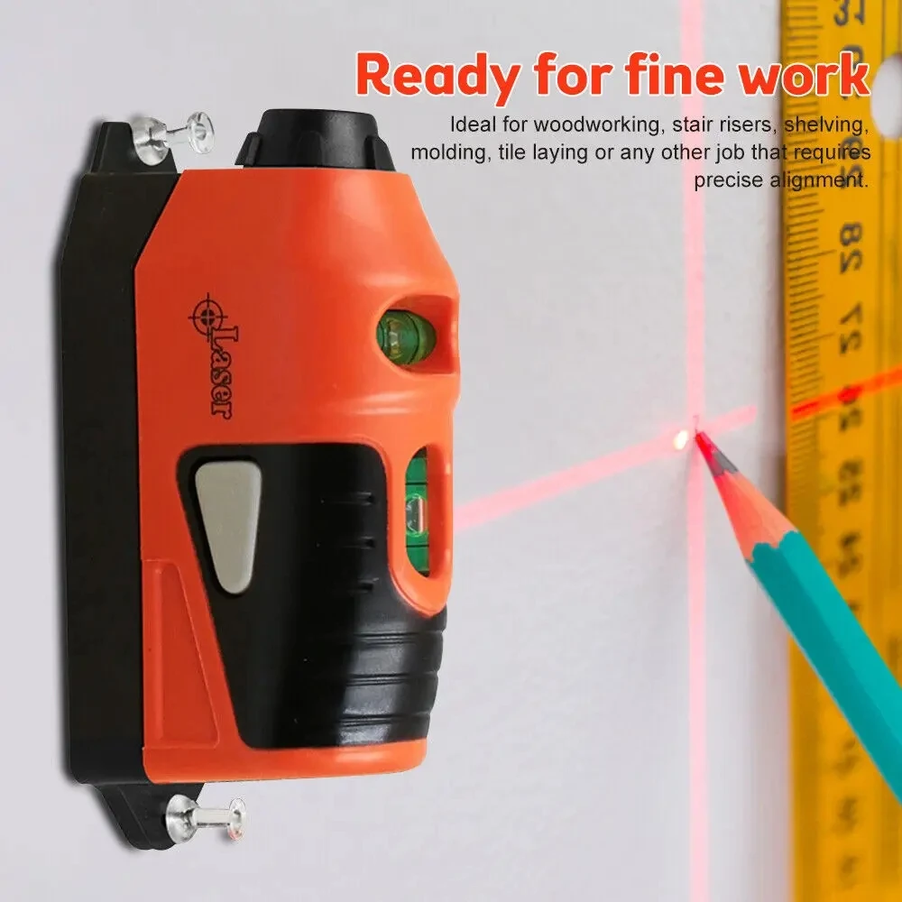 Mini Vertical Spirit Level Tool Laser Levels Ground Deco Daylighte Laser Straight Laser Guided Level Line Measurement Gauge Tool