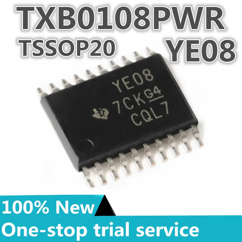 

10-100pcs %New TXB0106PWR YE06 TSSOP16 TXB0108PWR YE08 TSSOP20 TXB0104PWR YE04 TSSOP14 voltage converter chip