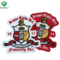 Kappa Alpha Psi Fraternity Guy with Cane Embroidered Appliqué Iron on Greek Blazer Jacket Patches, 4 