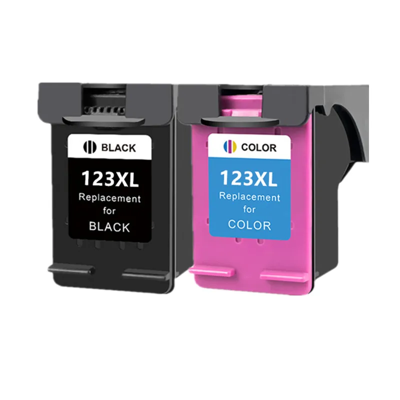 Compatible for HP 123 XL Replacement Ink Cartridge for HP123 123XL for Deskjet 1110 2130 2132 2133 2134 3630 3632 3637 3638