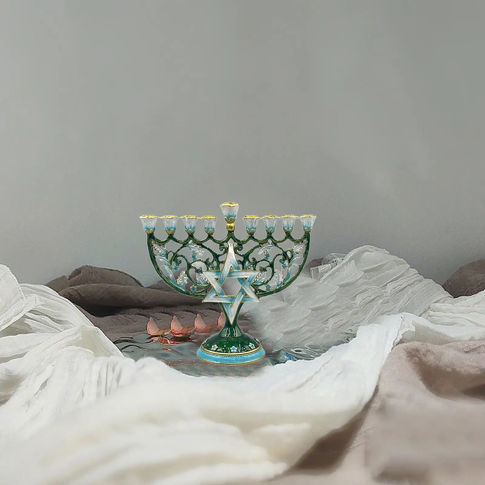 

Candle Holder Ornament Decorative Candle Stand for Party Living Room Desktop