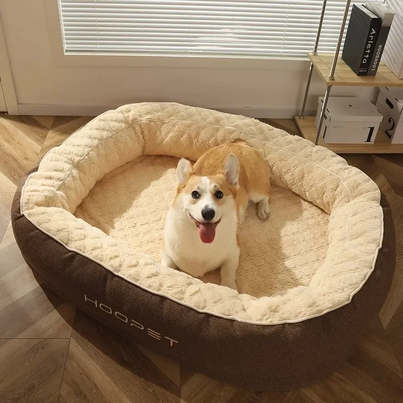 Removable and washable kennel and dog bed Four seasons universal pet sofa Golden Retriever Large Dog Winter Warm Dog Mat