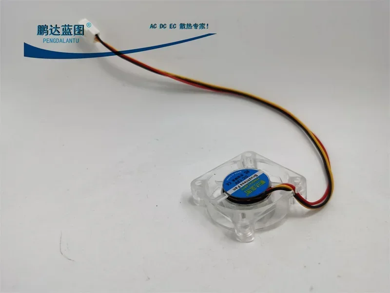 L 40*40*10MM 4010 Transparent Fan 12V Mute Max Airflow Rate Bridge Chips Chassis Cooling Fan 4cm/cm