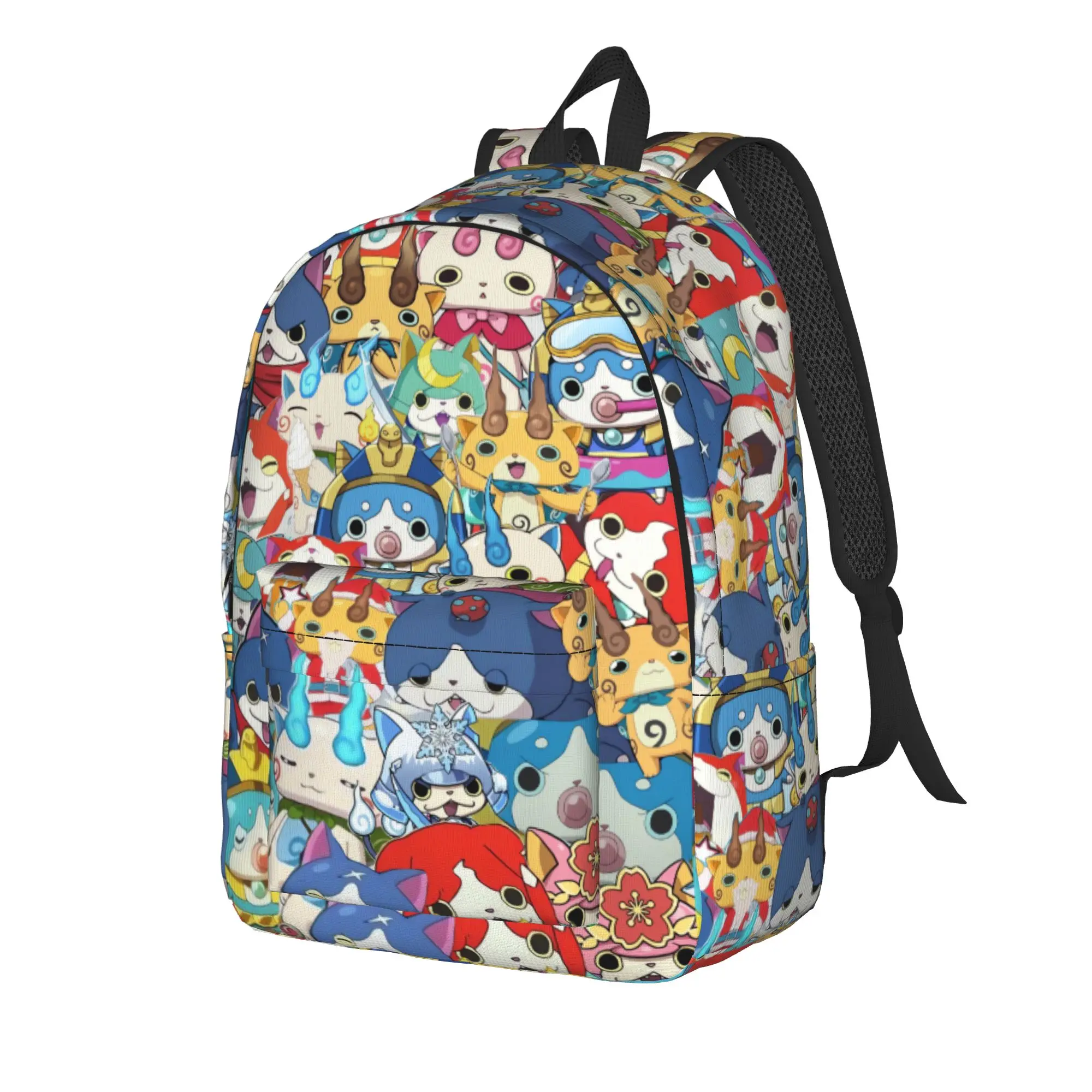 Yokai Watch Jibanyan 2 Backpack  College Backpacks Teen Designer Breathable School Bags Casual Rucksack