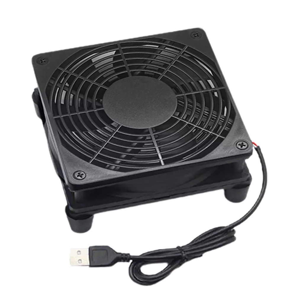 Dual Ball 2000RPM 120mm SB Router Brushless Fan PC Cooling Fan For TV Box Playstation Xbox Computer Cabinet 120x 120x 25mm