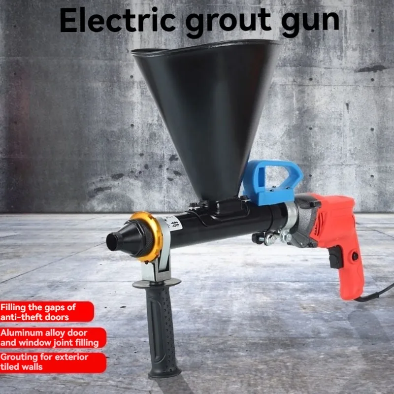 220V Electric Cement Mortar Joint Machine Concrete Grouting Sealing Machine Exterior Wall Joint Tool for Door and Window Gaps