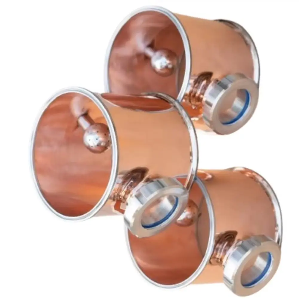 

6 "(154 мм) диаметр 163 мм, медная колонна для дистилляционной колонны, домашней дистилляции, рефлюксная колонна, с чистящим шаром. Высота-150 мм