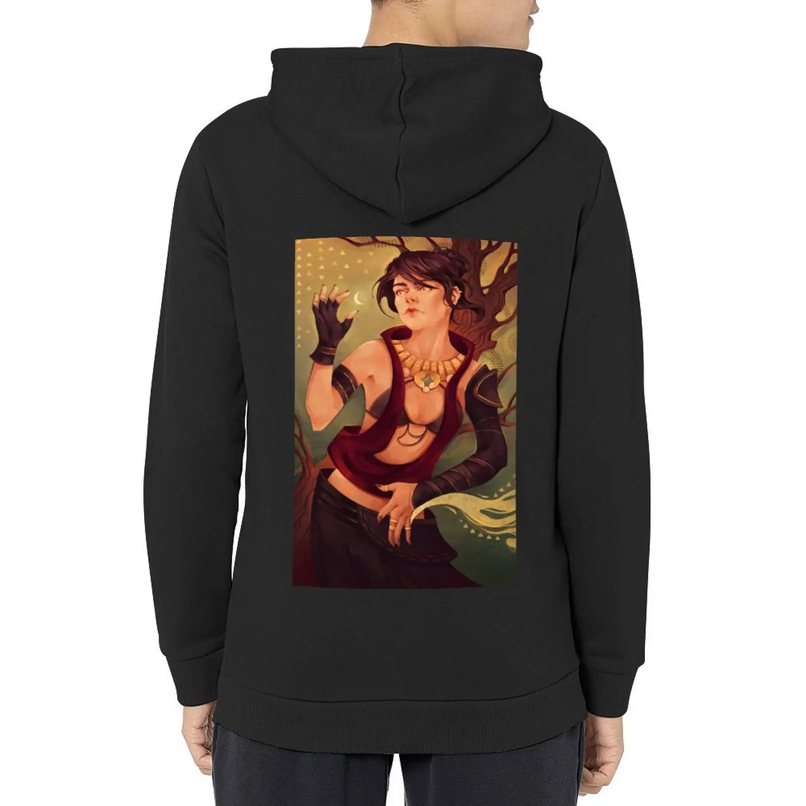 

Morrigan Hoodie graphic t shirts men autumn blouse anime clothes graphic hoodies