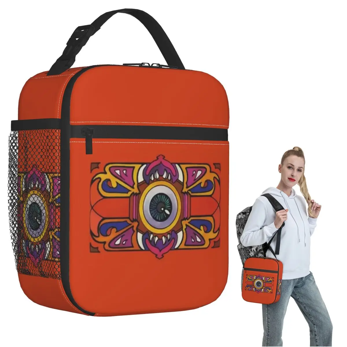 

Trap Door Masters Of The Universe Insulated Lunch Bag for Women Children Portable Food Boxes Thermal Lunch Box Tote