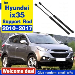 Für Hyundai ix35 2010-2017 Auto Styling Front Bonnet Hood Gasdruckfedern Lift Unterstützung Schock Dämpfer hydraulische stange strebe strebe stange