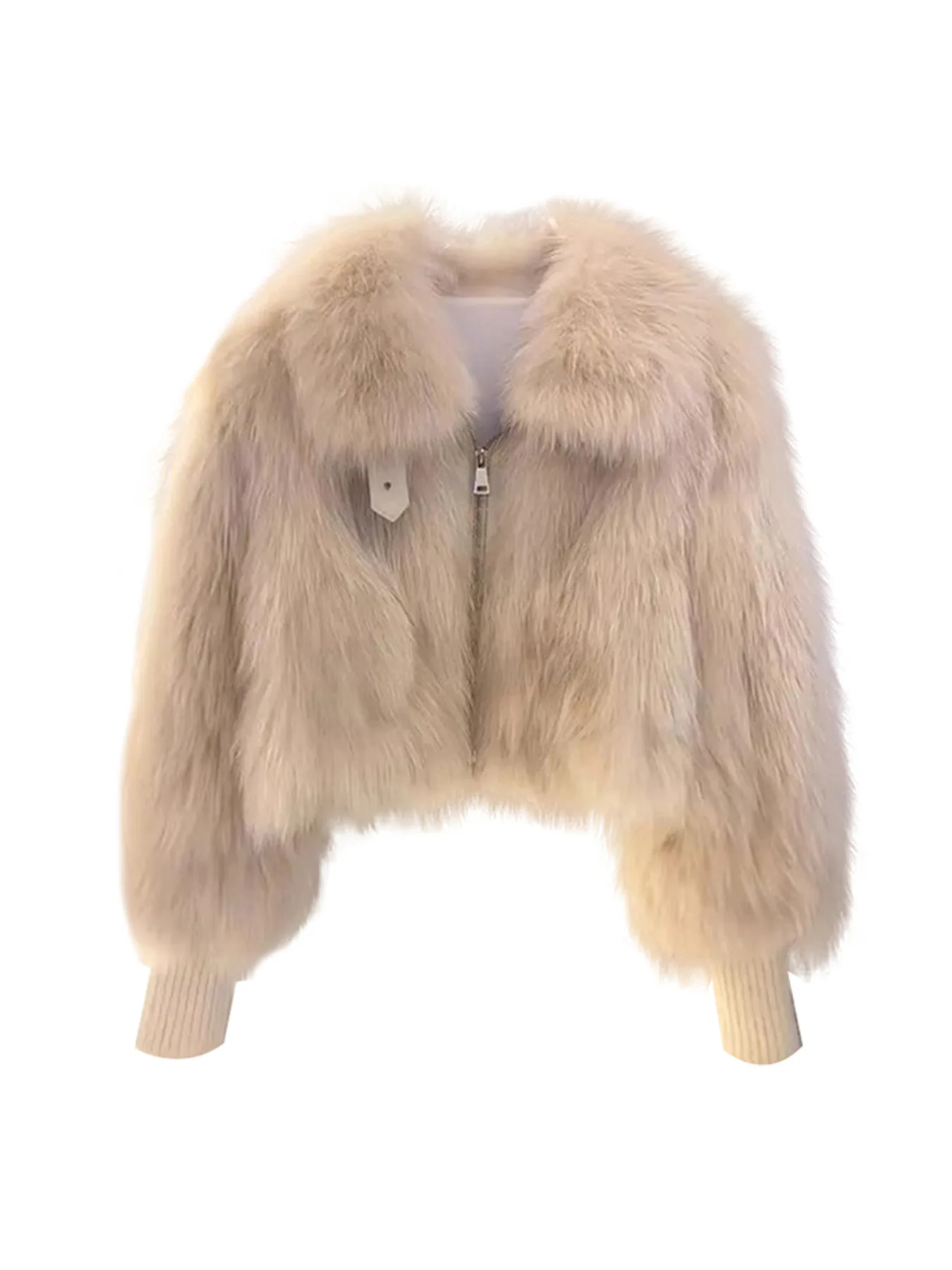 

Роскошная укороченная шуба из искусственного меха с воротником-стойкой, утепленная, повседневная, шикарная, элегантная