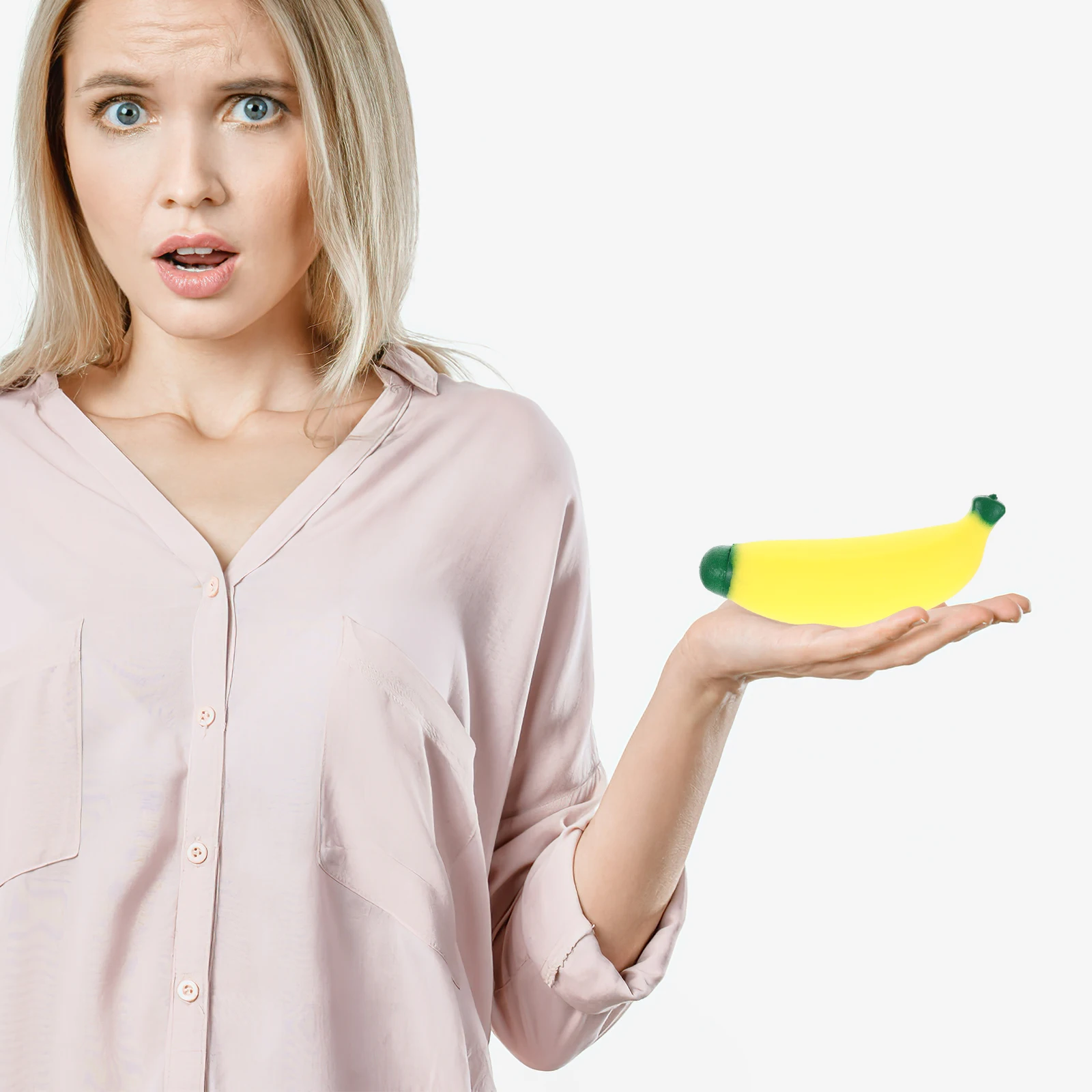 

4 шт., забавные банановые сжимаемые эластичные фрукты, декомпрессия для снятия стресса, сенсорные тренировки, вечерние украшения, игрушка-непоседа, облегчение