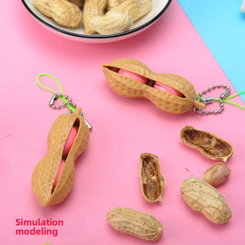 Squeeze Toys Unlimited Pinch Le Edamame Peanut Toys Creative Decompression and Vent Stress Relief Artifact Kneading Squeeze Le