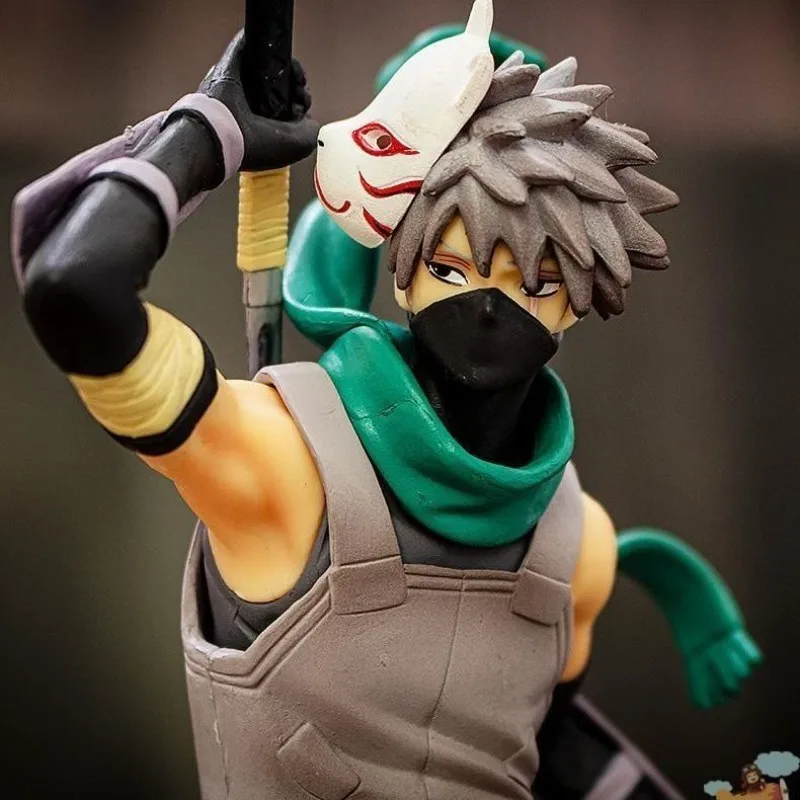 سلسلة ناروتو هاتاكي كاكاشي بوي شخصية جديدة رائعة شخصية الرسوم المتحركة أنيمي نموذج مجموعة الشكل الحلي هدايا العيد