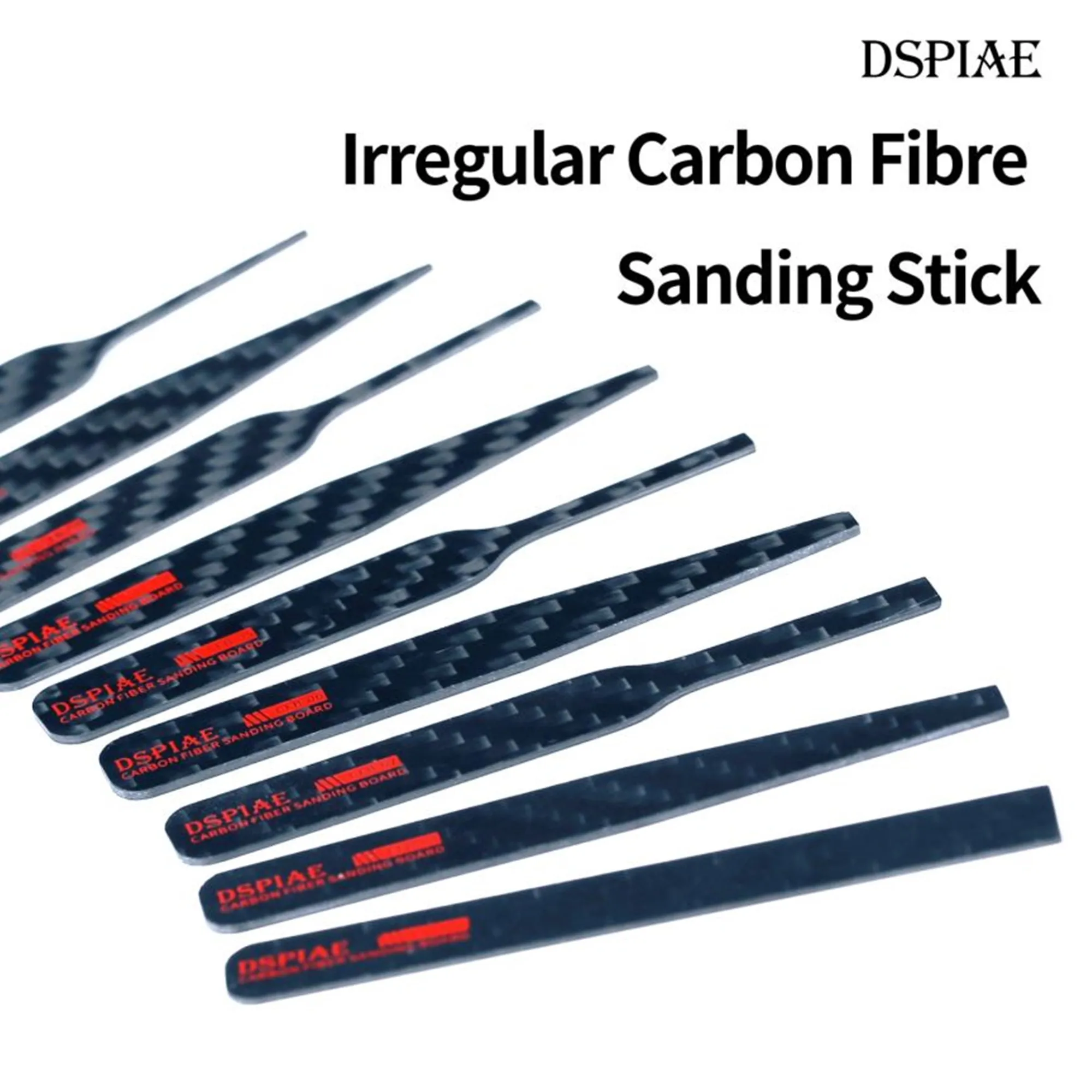 dspiae cfb lrregular carbon fiber lixar stick modelo militar fazendo ferramenta montagem retrofit gundam hobby diy 01