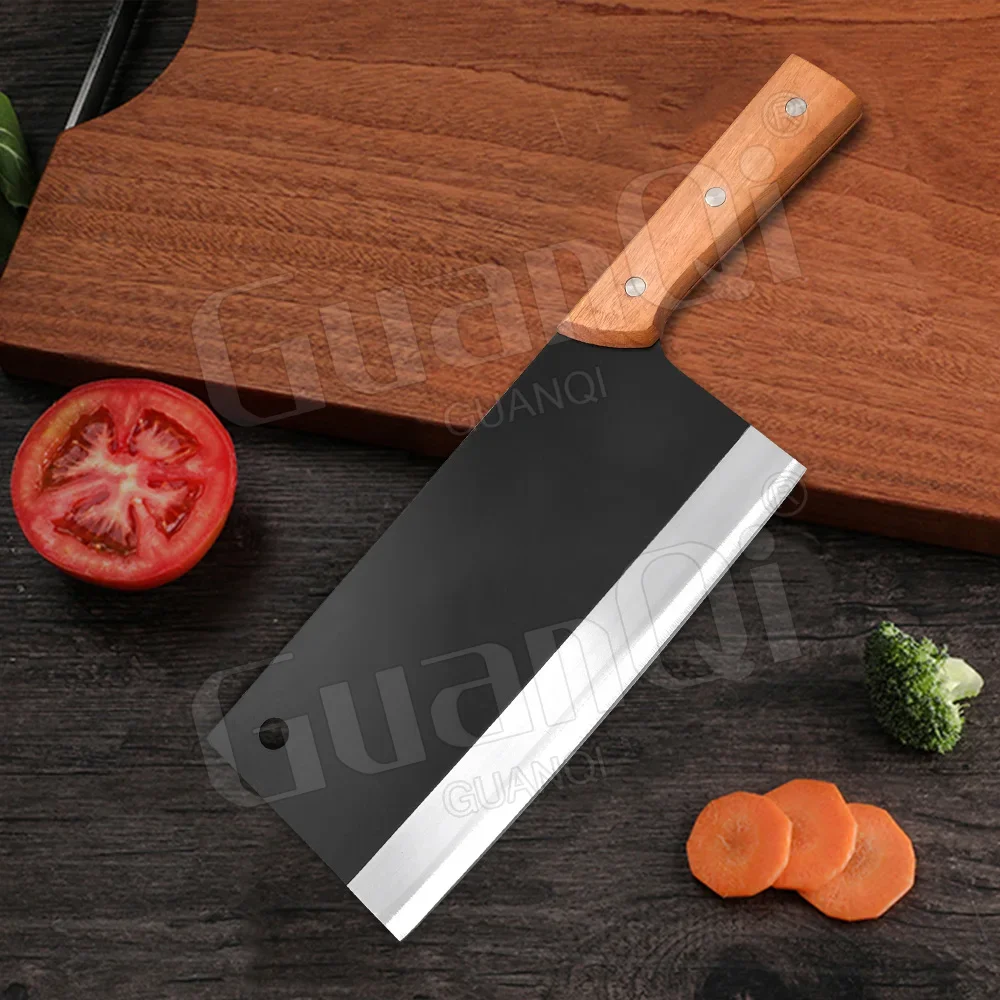 8 inch Handmade Kitchen Knife Stainless Steel Meat Vegetables Slicer Butcher Cleaver Forged Knife Chef Knife Cooking Tools