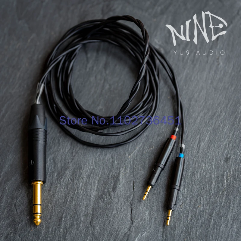 Black Star  ATH-R70X Earphone Upgrade Cable Balance Cable Can Be Tested for XLR Balance 4.4 6.35