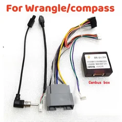 Wiring Harness Adapter Radio Canbus Box RP5-CH-004 For JEEP Compass/Wrangler 2011-2017/Grand Cherokee 2011-2013/Grand Voager Car