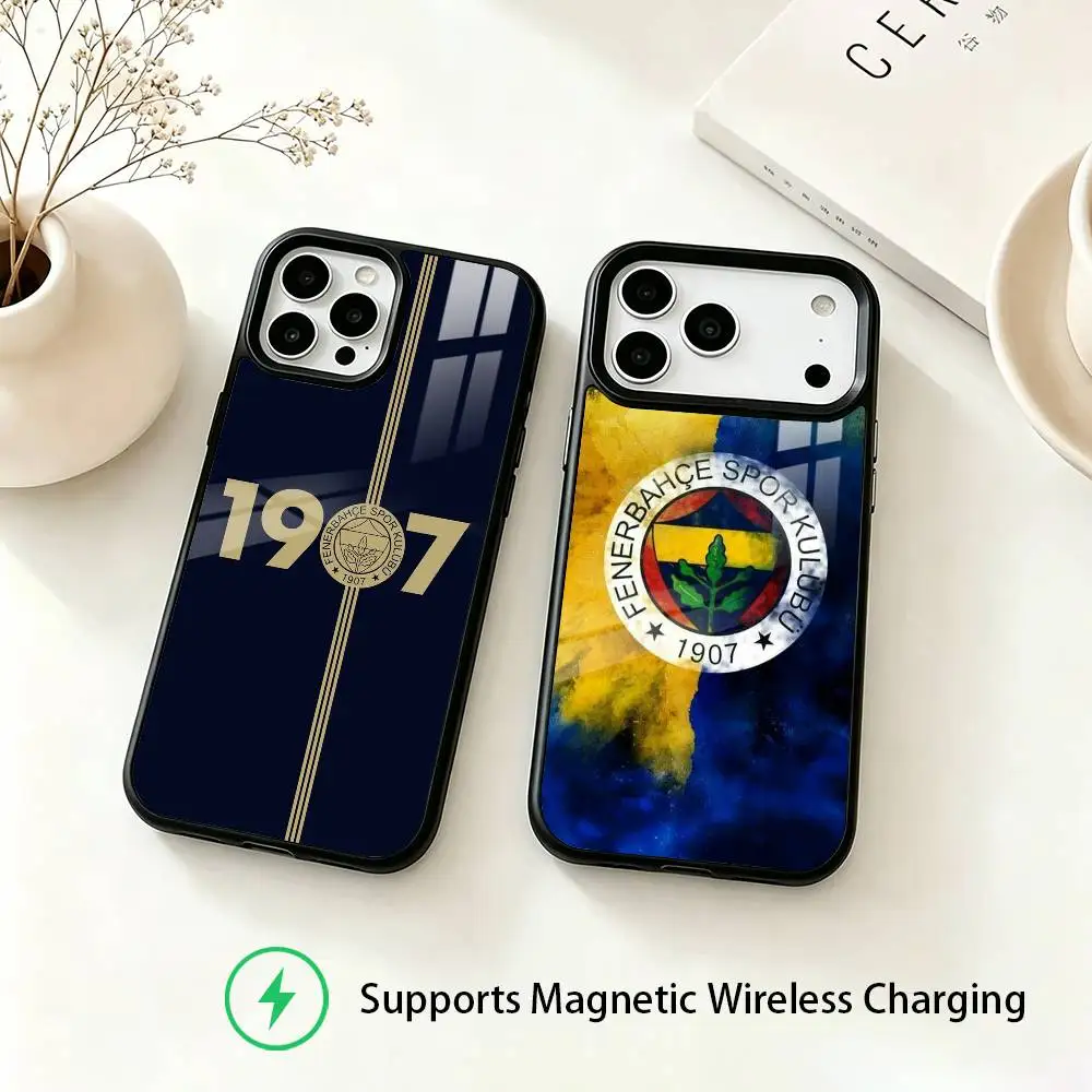 Turkey F-Fenerbahce-s FC  Phone Case For iPhone18,17,16,15,14,13,12,11 Plus,Pro Allows magnetic wireless charging