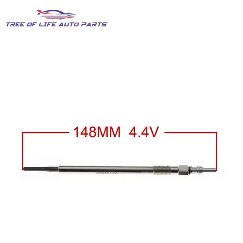 Imagen 2 del producto 6x 4,4 V bujías incandescentes para Mercedes-Benz G-GLK-M-CLASS ML 280 320 350 CDI W461 W164 X204 X164 A 0011595001 0011597101 68102087 AA