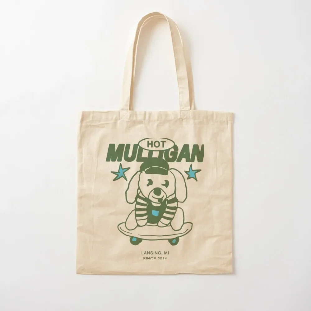 Hot Mulligan Merch S8 Dog Shirt Tote Bag custom fabric bag tote bags aesthetic