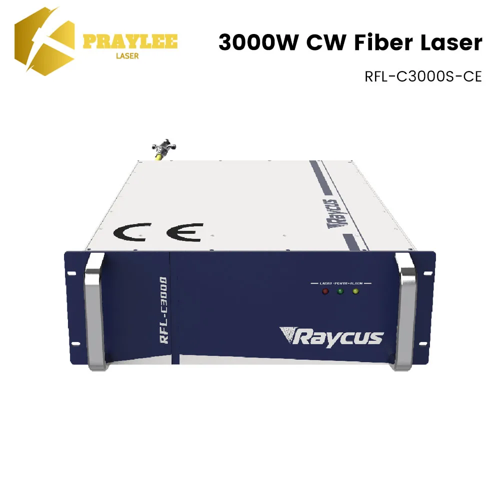 Praylee Original Raycus 3000W Laser Source Fiber Laser RFL-C3000S-CE for Handheld Laser Welding Machine