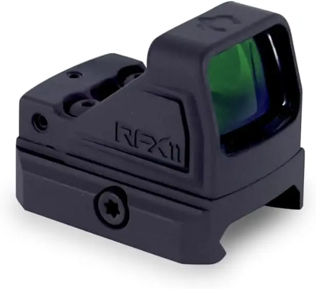 Open Emitters, Green Dot Reflex Sights, 3 MOA Dot, Shield RMSc, Docter and RMR Mountings