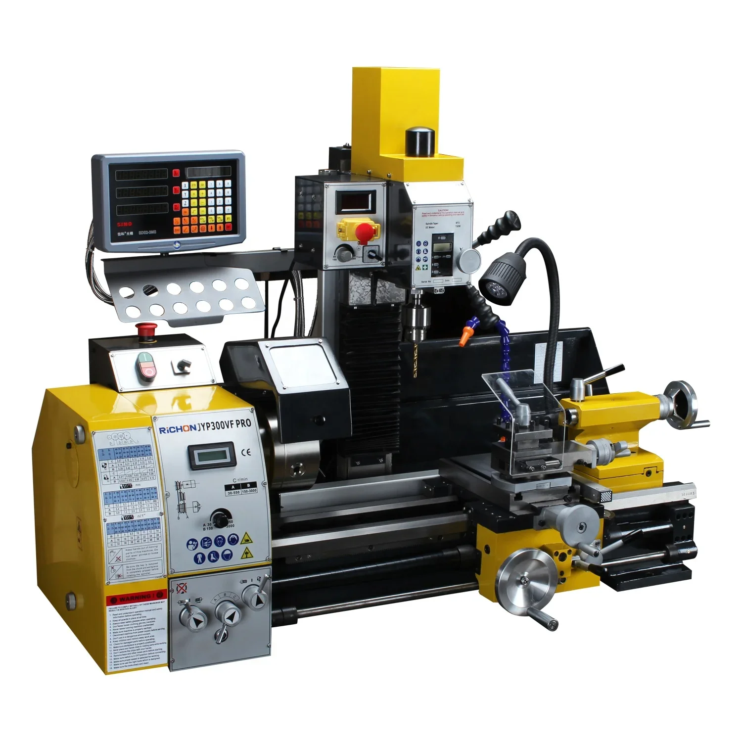 For  combination lathe metal turning metal 3 in 1 combo lathe milling drilling machine lathe and milling machine combo