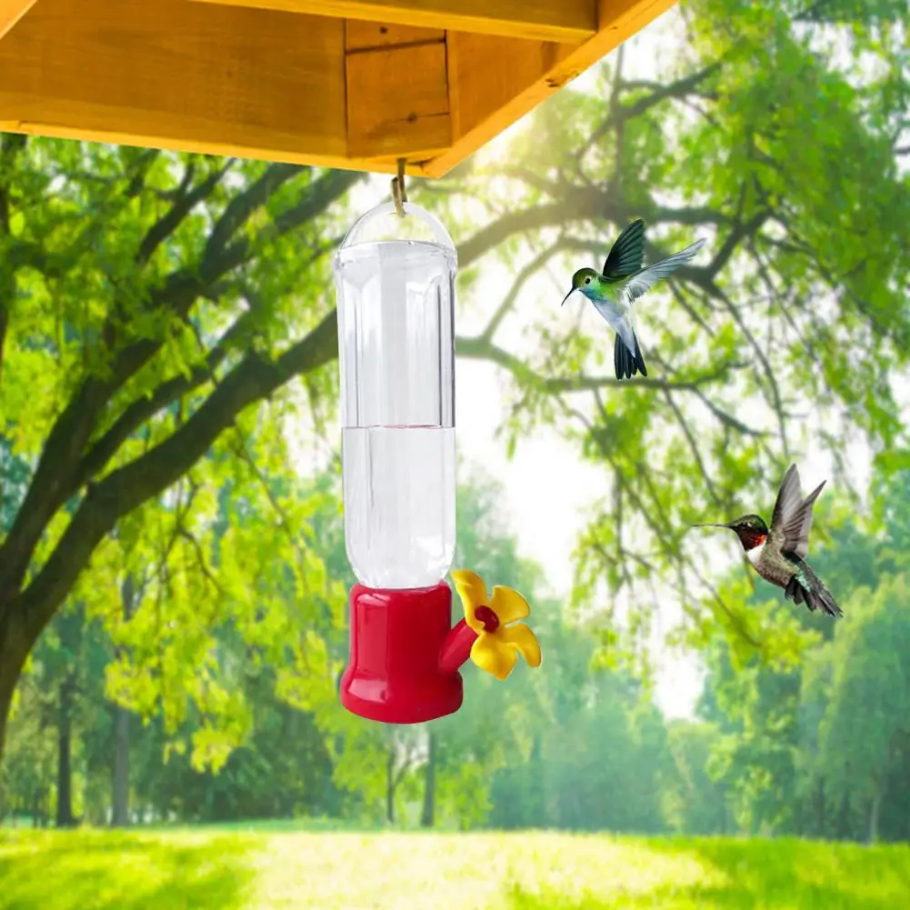 Bird Water Feeders 4Pcs Functional Wide Application Garden Decoration  Outdoors Hanging Hummingbird Feeders Home Use