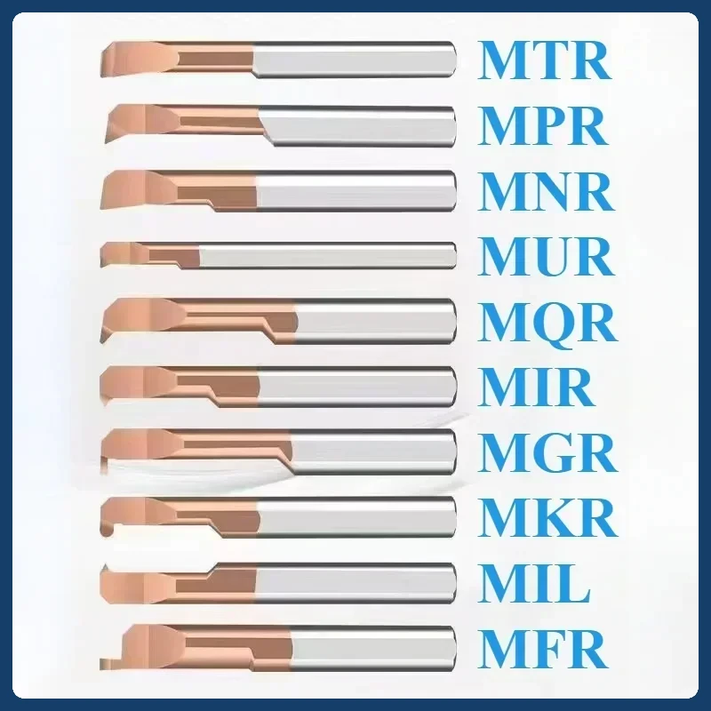 全範囲の小口径ボーリングツール、一体型カーバイド、内部耐震、mtr、mnr、mir、mgr、mur、mpr、mqr、mkr、cnc、1個
