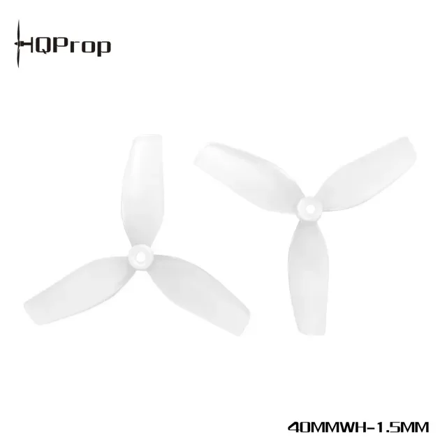 HQProp 1.6x1.1x3 40mm 3-Blade PC Propeller 0.37g 1.5mm Shaft TinyWhoop Micro FPV Drone Props RC Quadcopter Spare Parts view 4