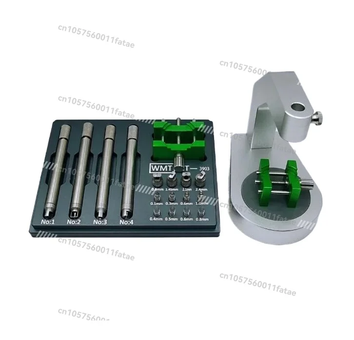 Dissolvant d'aiguilles de montre sans Contact, cadran de précision W0638, outil professionnel de 0.1mm à 2.4mm