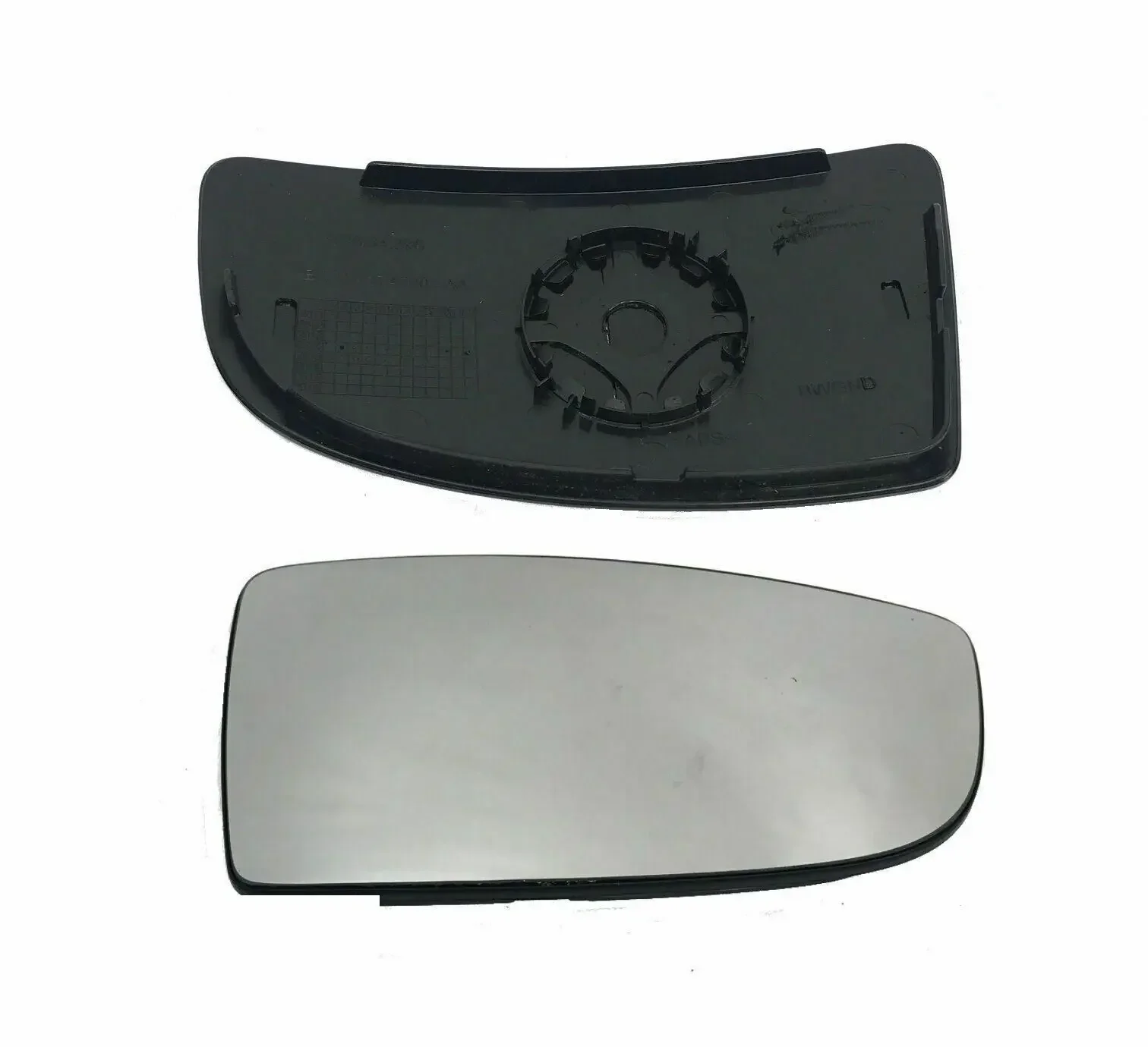 1Pc For Ford Transit MK8 Lower Mirror Door Wing Glass Driver Right Side MK8 2014 Auto Reversing Mirror Exterior Parts