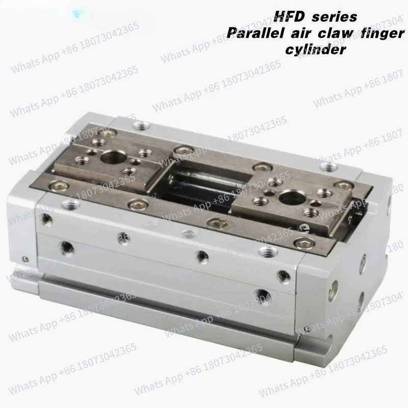 

HFD8X8X15X30,HFD12X10X25X50,HFD16X15X30X60,HFD20X20X40X80,FSQD pneumatic element,Parallel air claw finger cylinder,HFD series