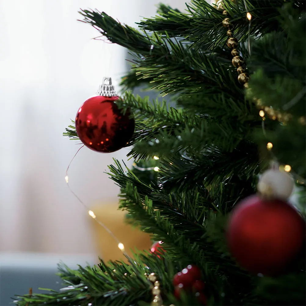 

100pcs Christmas Ball Cap Ornaments Replacement Hangers Tops Coat DIY Decorations Plastic Xmas Tree Ornament Caps Versatile