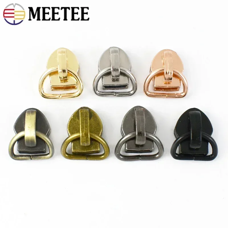 10-50 قطعة ميتي 5 # سحاب المتزلجون لسحابات النايلون D حلقة الزخرفية السحابات مجتذب رئيس حقيبة الملابس معطف سترة إصلاح الملحقات #2