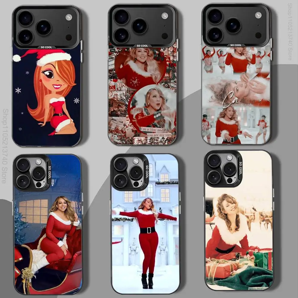 M-Merry C-Christmas-ES Phone Case For iPhone 15,17,12,14,13,16,11,Mini,Max,Air,Plus,Pro,E Protect Cover black