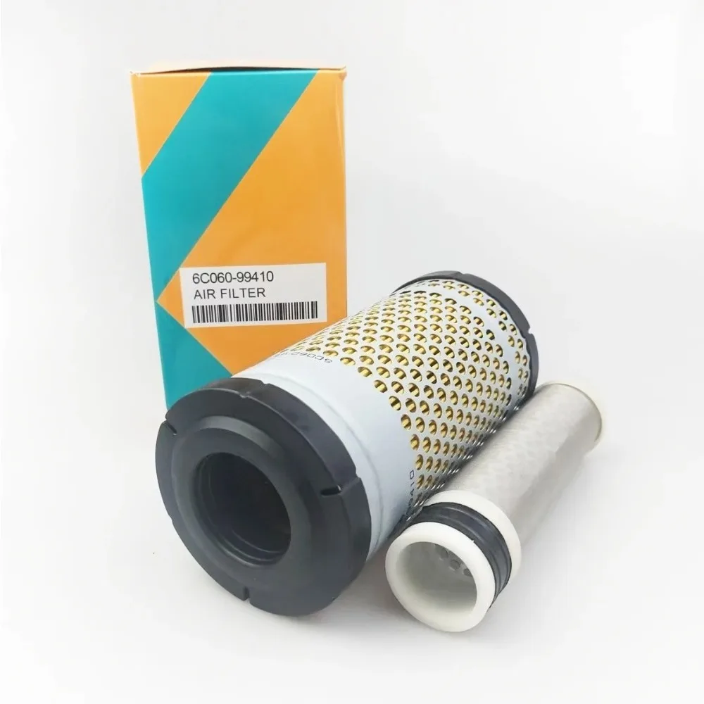 

6C060-99410 Air Filter For U15-3S AF25745 E1100780 K7311-82390 6A10082632 W9501-1102 Excavator Harvester Air Filter