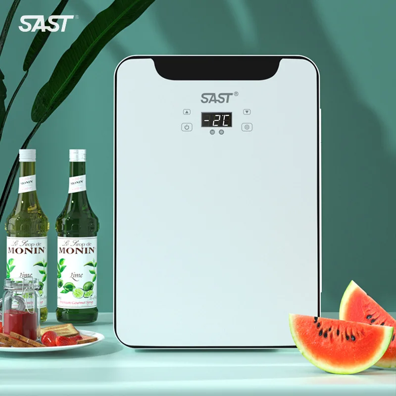 Xianke car small heating and cooling box car home dual-purpose mini small refrigerator refrigerator view 2